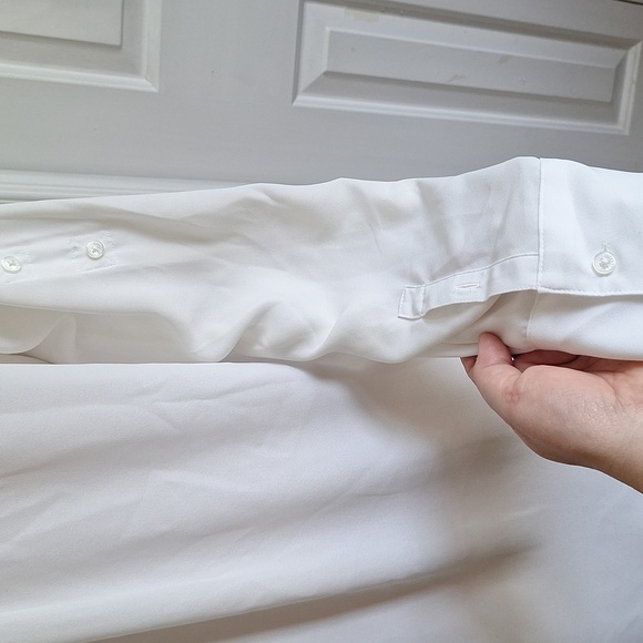 Express The Portofino Shirt White Size Large - Picture 5 of 8